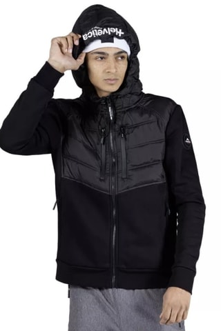 Doudoune à capuche Meribel - Noir