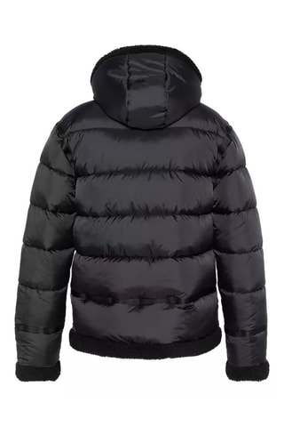 Doudoune à capuche Bombardier - Noir