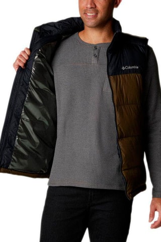 Doudoune sans manches Pike Lake - Kaki et noir