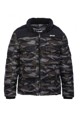 Doudoune Utah - Noir et kaki