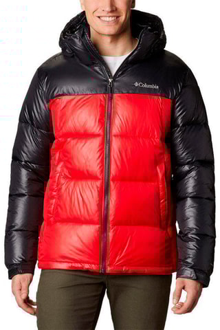 Doudoune à capuche Pike Lake - Noir et rouge