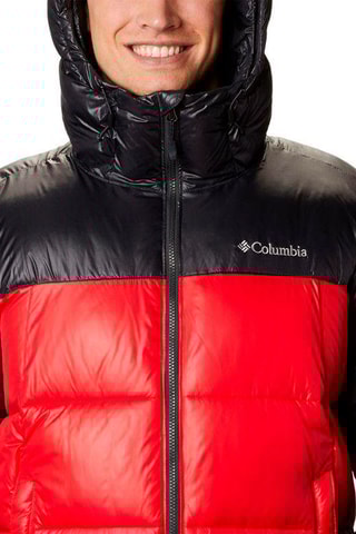 Doudoune à capuche Pike Lake - Noir et rouge