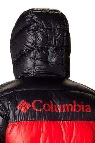 Doudoune à capuche Pike Lake - Noir et rouge