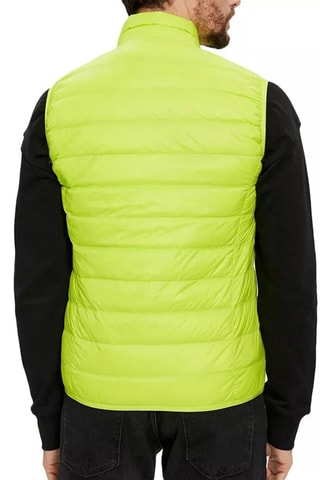 Doudoune sans manches pliable - Vert fluo