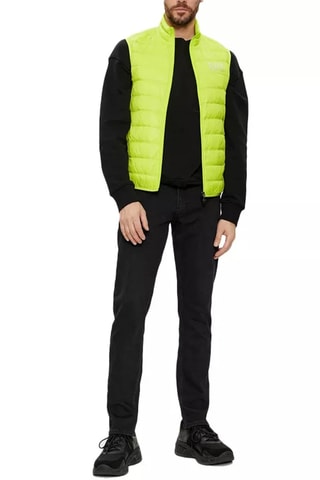 Doudoune sans manches pliable - Vert fluo