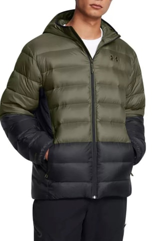 Doudoune à capuche - Noir et kaki