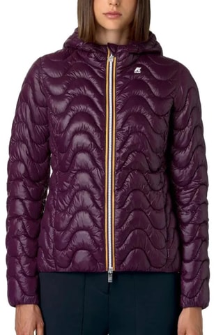 Doudoune à capuche Lily - Violet