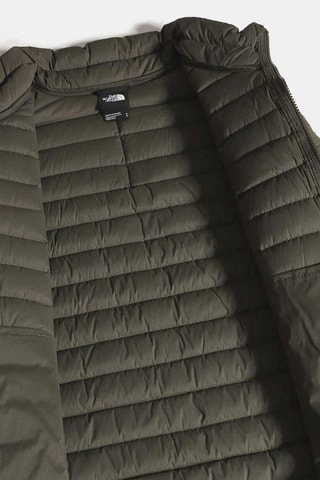 Doudoune Stretch - Kaki et noir