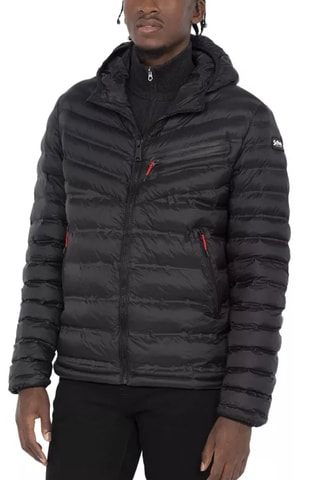 Doudoune à capuche - Noir