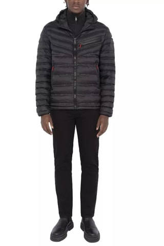 Doudoune à capuche - Noir