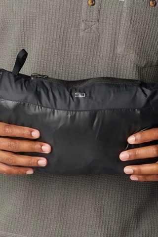 Doudoune pliable sans manches - Noir