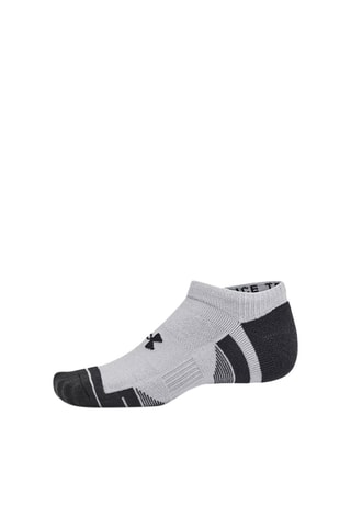 3 paires de chaussettes UA Chaussettes Perf Tech Pack 6 - Blanc et noir