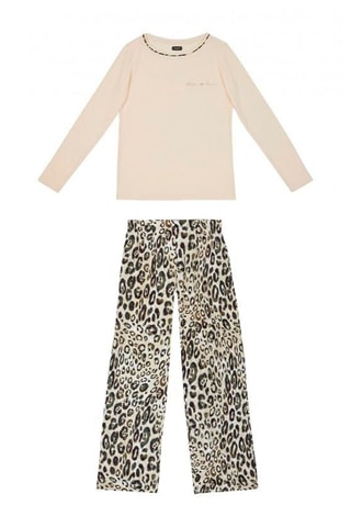 Pyjama - Rose et marron