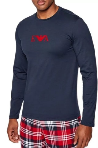 Pyjama Bleu marine et rouge