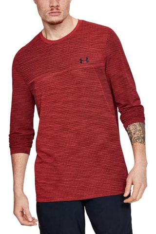 T-shirt Vanish Seamless Ls Nov  Rouge