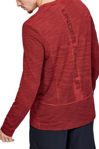 T-shirt Vanish Seamless Ls Nov  Rouge
