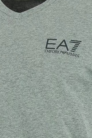 T-shirt slim - Gris chiné