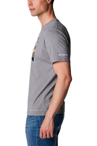 T-shirt Graphic Gris