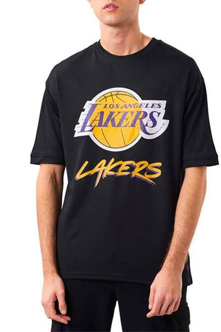 T-shirt NBA Script Los Angeles Lakers - Noir