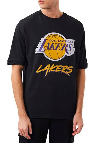 T-shirt NBA Script Los Angeles Lakers - Noir