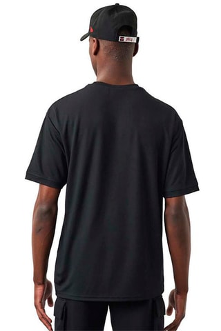 T-shirt NBA Script Chicago Bulls - Noir