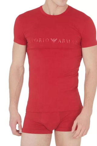 T-shirt et boxer - Rouge
