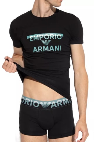 T-shirt et boxer - Noir