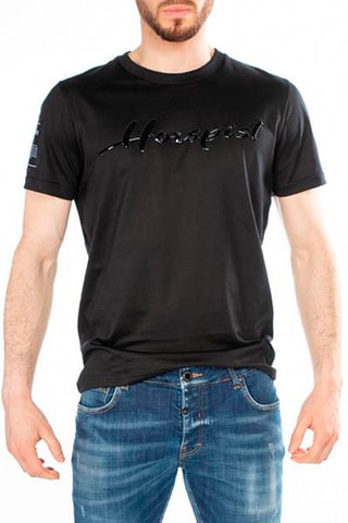 T-shirt Cognac - Noir