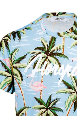 T-shirt Litchi - Ciel et vert