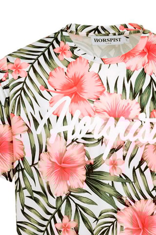 T-shirt Litchi - Vert et rose