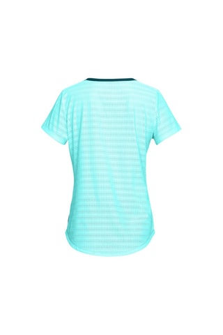 T-shirt UA Vanish Disrupt Mesh SS - Turquoise et vert