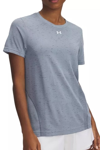 T-shirt Vanish Seamless Loose - Bleu