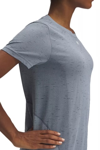 T-shirt Vanish Seamless Loose - Bleu