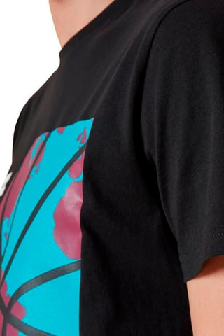 T-shirt NBA Bball Globe Grap Chicago Bulls - Noir et turquoise