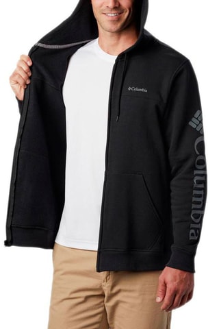 Sweat à capuche Fleece - Noir