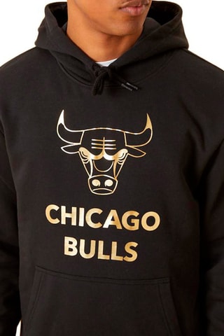 Sweat à capuche Chicago Bulls - Noir et doré