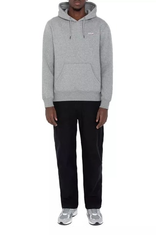 Sweat à capuche - Gris clair chiné