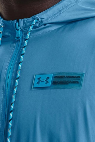 Sweat à capuche AF Storm - Bleu pétrole et ciel