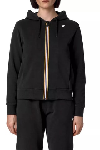 Veste de survêtement à capuche Deline - Noir