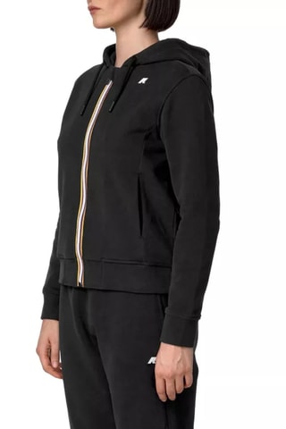 Veste de survêtement à capuche Deline - Noir