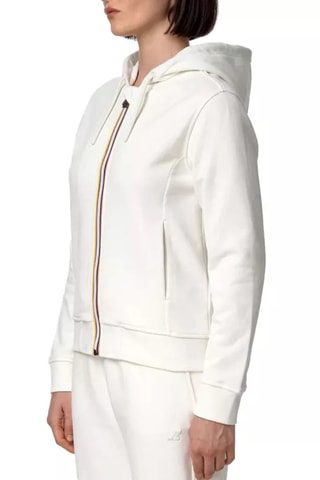 Veste de survêtement à capuche Deline - Blanc