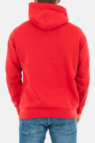 Sweat à capuche - Rouge