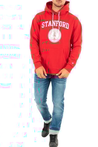 Sweat à capuche - Rouge