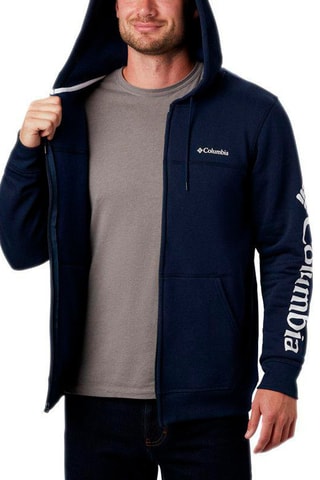 Sweat à capuche Fleece - Bleu marine