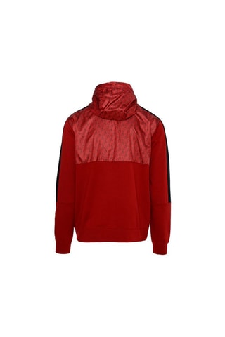 Sweat à capuche - Rouge