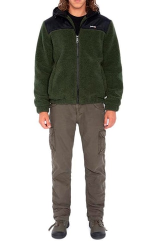 Sweat polaire à capuche Swward1 - Kaki