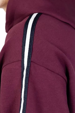 Sweat à capuche - Bordeaux