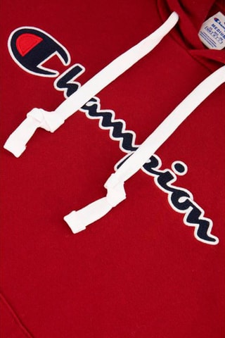 Sweat à capuche - Rouge