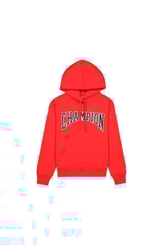 Sweat à capuche - Rouge