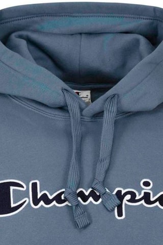 Sweat à capuche - Bleu-gris